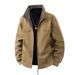American-style High Street Jacket For Men, Spring And Autumn Trendy Casual Stand-up Collar High-quality Versatile_mkmklike.com