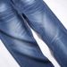 Men's Straight Leg Distressed Denim Jeans – Classic Blue Non-Stretch Cotton Pants (28-40, Mid-Rise Washed For Urban Street Style)_mkmklike.com
