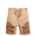 Men's Premium American Workwear Denim Shorts - 5"/7" Length Washed Cotton Cargo Shorts With Anti-Wrinkle Finish (Light Brown, Straight Fit)_mkmklike.com