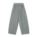 Men's Mid-Waisted Wide Leg Jeans Retro American Style Trendy Striped Design Loose Curved Trousers_mkmklike.com