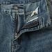 Washed Distressed White Jeans Street Style American Punk Vintage Loose Wide-Leg Straight Long Men's Floor-Length Pants_mkmklike.com