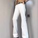 Men's Clothing Men's White Summer Thin Loose Straight Leg Jeans Casual Versatile Long Pants Good Drape For Formal & Casual_mkmklike.com