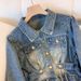 High-Waisted Retro Style Denim Jacket for Women Short Spring Autumn Top Niche Fashion_mkmklike.com