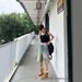 Summer High Street Women's Ripped Denim Mid-Length Shorts Slim Fit Straight Leg Distressed Washed Frayed Edges Five Point_mkmklike.com