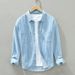 Northfold 100% Cotton Denim Jacket Long Sleeve Trendy Men's Workwear Loose Japanese Style Casual Shirt Manufacturer Wholesale_mkmklike.com