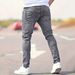 Slim Fit Trendy Skinny Jeans For Men Versatile Tight Pants_mkmklike.com