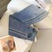 Women's Clothing Fashion Trend Slit Straight Slim Flared Pants_mkmklike.com