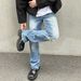 Men's Clothing Light Color Holes Washed Vibe Men And Women Vintage Tideretro High Street_mkmklike.com