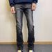 Men's & Women's Black Wash High Waist Flared Jeans - Retro Straight Leg Denim Pants With Stretch, Clean Fit For Casual Streetwear_mkmklike.com