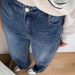 Women's Clothing Retro Curved Blade Jeans Loose Fit Slimming Wide Leg Trousers For Pear Shaped Figures Plus Size Women's Denim Spring_mkmklike.com