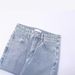 Men's Clothing Style Minimalist Distressed Retro Color-Block Denim Jeans Loose Fitting Washed And Faded Slightly Flared Street Style Jeans_mkmklike.com