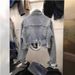 Edgy Rivet Denim Jacket For Women – Distressed Loose Fit Long Sleeve Streetwear Coat With Diamond Studs (S-XL)_mkmklike.com