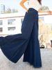 Women's Clothing Simple Wide Leg Jeans Elegant & Comfortable High-Waisted Wide-Leg Stretch Jeans For Women – Classic Blue Denim With Soft Fabric_mkmklike.com