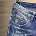 Men's Clothing High Street Fashion Brand Fashion Black Ripped Jeans For Men Young Men Diamond Studded Elastic Slim Fitting Skinny Pants Trend_mkmklike.com
