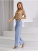 Women's High-Waisted Jeans – Trendy Loose Fit Denim Pants For Tall Women – Comfortable Cotton Casual Trousers (Sizes 25-32, Blue)_mkmklike.com