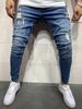 Men's Loose Fit Slim Jeans Retro American Style Autumn Spring Casual Pants European And American Trade Skin Trousers_mkmklike.com