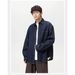 Collar Denim Shirt, Washed Loose Jacket Jacket, Trendy Brand Versatile Casual Shirt_mkmklike.com