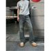 Nordmann Men's Jeans 2025 New Guangzhou Xintang Town Vintage Washed Casual Spring Autumn Straight Loose Trendy Brand Pants_mkmklike.com