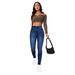 Women's Clothing High Waist Skinny Jeans For Women – Stretch Denim Hip-Lifting Pants_mkmklike.com