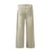 Washed And Distressed Workwear Jeans For Men, American Street Style, Loose Wide-Leg Pants, Straight-Leg Trousers_mkmklike.com