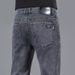 Voghion Men's Slim Fit Jeans -Lightweight Stretch Denim Pants For Spring Summer Autumn - Trendy Casual Wear For Young & Middle Aged Men_mkmklike.com