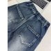 Men's Clothing Men's High Street Washed Denim Jeans Lightning Stripe Trendy Spring Style Slightly Flared Straight Leg Pants Cleanfit_mkmklike.com