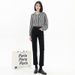 2026 Spring New Women's Straight-Leg Jeans, High-Waisted, Petite-Friendly, Slimming, Loose-Fit, Nine-Point Cigarette_mkmklike.com
