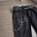 Women's Clothing Retro Embroidery Heavy Work Hot Girl Punk Washed Black Straight Flared Jeans For Women And Men_mkmklike.com
