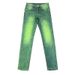 European Version Of Fashion Sense Spring And Autumn Jade Green Jeans Men's Slim-fitting Small Feet New Casual Trousers_mkmklike.com