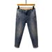 American Street Jeans Men's 9 Points Spring And Summer New Retro Washed Jeans Men's Casual Fat Jeans 9 Points_mkmklike.com