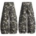 XXBRO Men's Star-Print Camo Denim Pants – High Street Wide-Leg Jeans With Unique Curve Hem Design (XS-2XL, 100% Cotton)_mkmklike.com