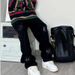 Men's Streetwear Drawstring Jeans – Relaxed Fit Hip-Hop Trousers With Urban Edge_mkmklike.com
