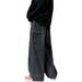 Men's Japanese Style Oversized Wide Leg Jeans Summer Harem Lantern Cargo Pants American Retro Style_mkmklike.com