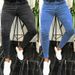 Slim Fit Ripped Cotton Jeans, Men's Casual Street Style Distressed Mid Stretch Denim Pants For Spring Summer_mkmklike.com