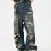 Ripped Distressed Boyfriend Jeans – Summer Streetwear Relaxed Fit Denim Pants For Men & Women_mkmklike.com