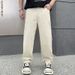 Men's Washed Denim Jeans - Relaxed Fit Straight Leg Casual Trousers For Urban Streetwear_mkmklike.com