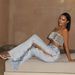 Diamond-Embellished Wide-Leg Jeans – Sexy Side Cutout, Relaxed Mid-Rise Fit, Long Flowy Silhouette (Y2K Aesthetic, Trendy Statement Pants)_mkmklike.com