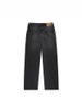 Men's Clothing Gothic Retro Flared Washed Distressed Double Waist Denim Trousers_mkmklike.com