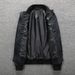 Spring And Autumn Jacket Coat Casual High-end Stand Collar Fashion Versatile Men's Workwear American Style Flight Suit_mkmklike.com