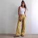 Trendy Low-Rise Loose Fit Denim Pants For Women - Comfortable Elastic Waist, Straight Leg, Streetwear Style_mkmklike.com