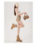 Large Size Spice Girl High Waist Double Button Hip Denim Shorts Women's 2026 Summer New Khaki Skinny Hip Hot Pants_mkmklike.com