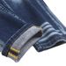 High End European And American Style Men's Slim Fit Straight Leg Jeans Washed Distressed Faded Whiskers Cross Border Supply_mkmklike.com