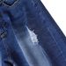 Men's Stretch Slim Fit Ripped Denim Shorts – Skinny Summer Casual Shorts With Vintage Wash_mkmklike.com