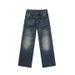 EF JEANS | 2025 Spring New American Retro Washed Wide Leg Straight Men's And Women's Loose Jeans_mkmklike.com