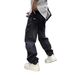 Men's Classic Black Straight Leg Jeans - Comfortable Cotton Denim Pants For Casual & Streetwear Style_mkmklike.com
