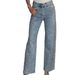 Women's High-Waisted Straight-Leg Rhinestone Jeans, Stretch Denim Pants With Crystal Studs For A Chic Look_mkmklike.com