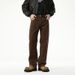 Men's Vintage High Street Cleanfit Jeans – Relaxed Straight-Leg Cotton Denim With Whisker & Distressed Details (Sizes 28-38)_mkmklike.com
