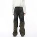 Men's Clothing New Winter Products Niche Camouflage Ripped Holes Stitching Ripped Holes Fashionable Contrast Color Jeans Trend_mkmklike.com