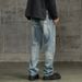 Men's Clothing Workwear Jeans Loose Straight Pants Wide Leg Pants Boys Mopping Pants Street Fashion Casual Trousers_mkmklike.com