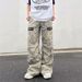 Military Cargo Jeans With Zipper Pockets – Vintage Streetwear Camo Denim Pants For Men & Women (S-4xl)_mkmklike.com